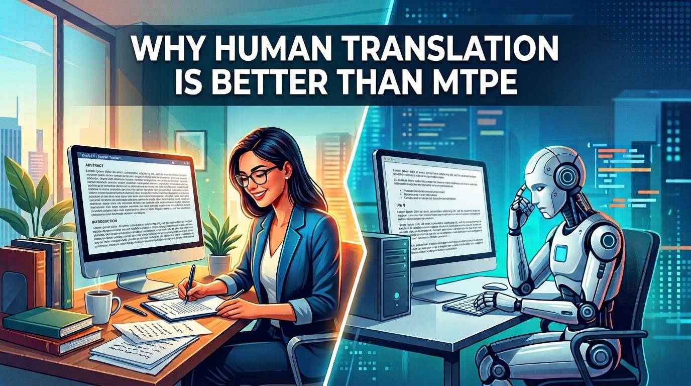 Human linguist vs. robot translator