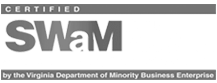SWaM Certified – Small, Women and Minority-Owned. Supplier Diversity Strengthens the Commonwealth by the Virginia Department of Minority Business Enterprise